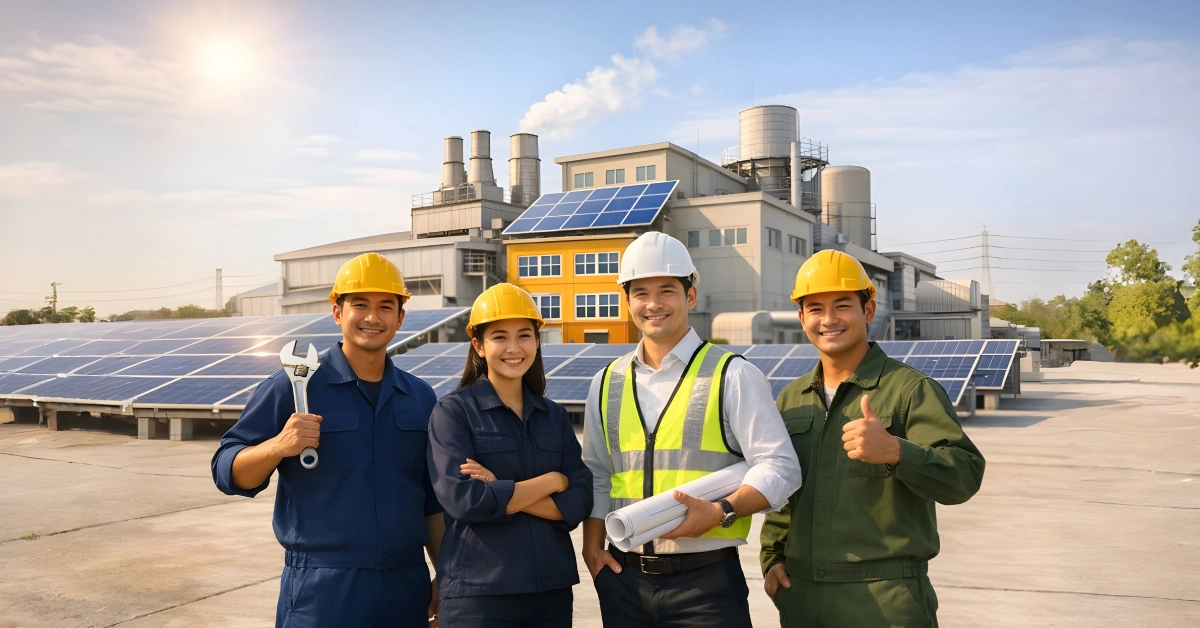 รับติดตั้งโซล่าเซลล์โรงงาน แบบไม่ต้องลงทุน คืออะไร? ทำไมโรงงานใหญ่ถึงเลือก